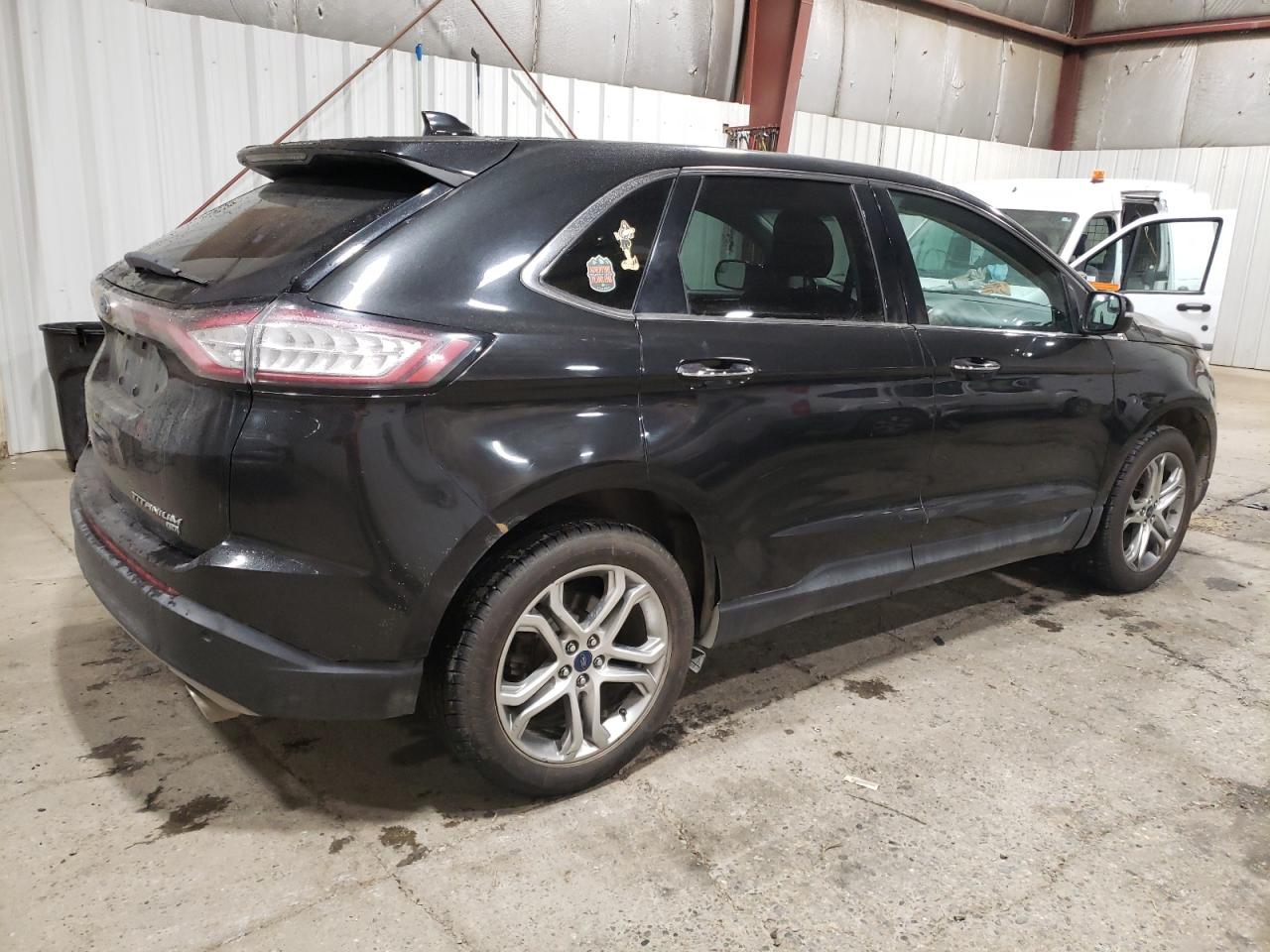 2015 Ford Edge VIN 2FMTK4K85FBB16444 Copart auction photo, rear end damage thumbnail 3