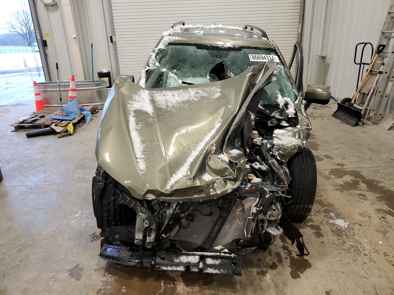 2020 Subaru Forester VIN JF2SKAJC1LH559503 Copart auction photo, all over damage thumbnail 5