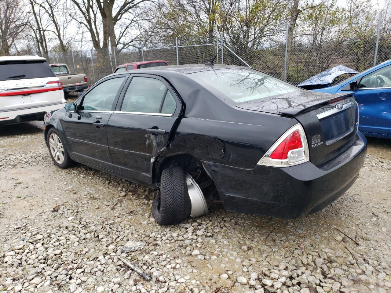 2009 Ford Fusion VIN 3FAHP08Z79R214617 Copart auction photo, side / minor dent/scratches damage thumbnail 2