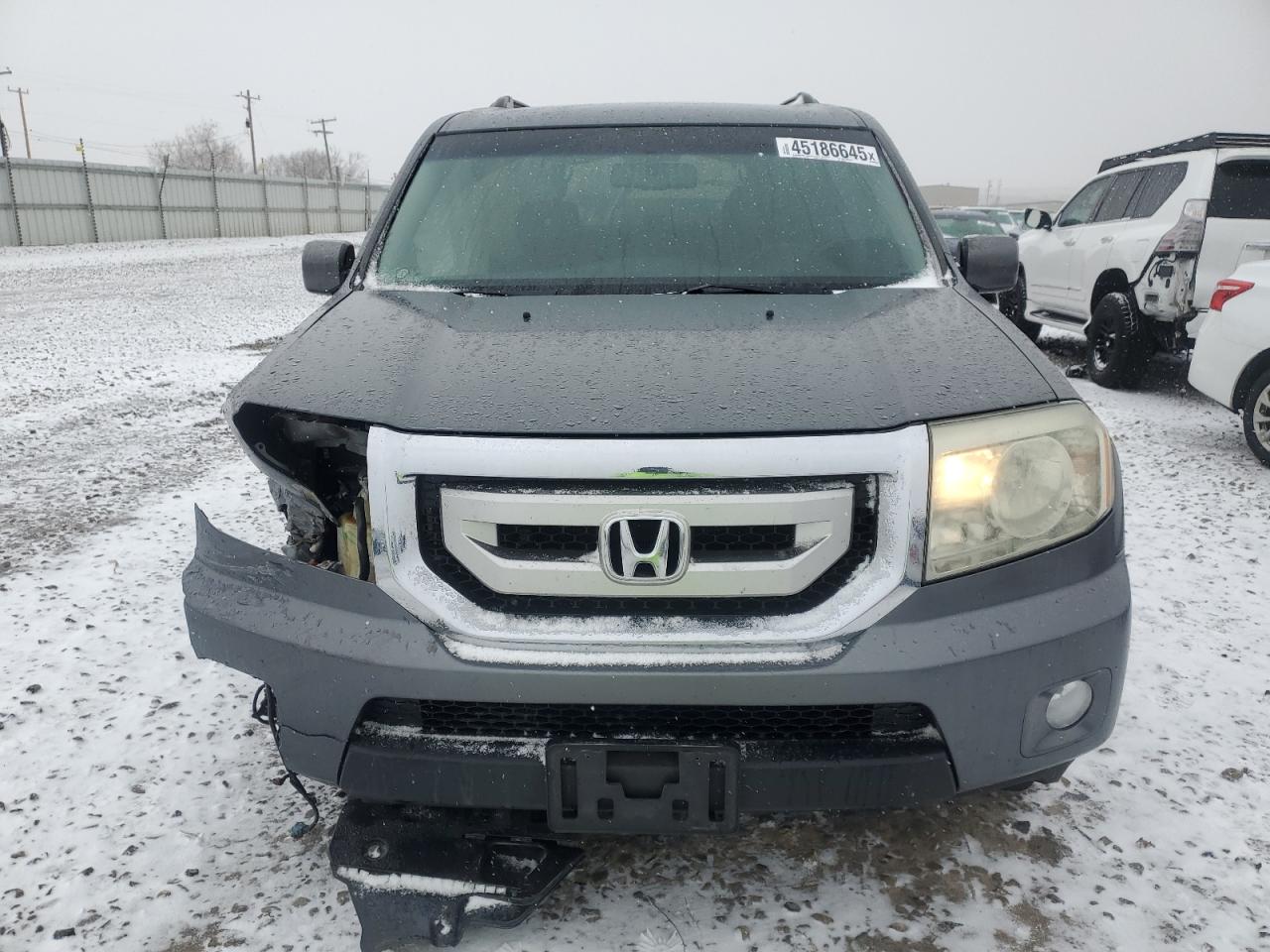 2011 Honda Pilot VIN 5FNYF4H58BB008201 Copart auction photo, front end damage thumbnail 5