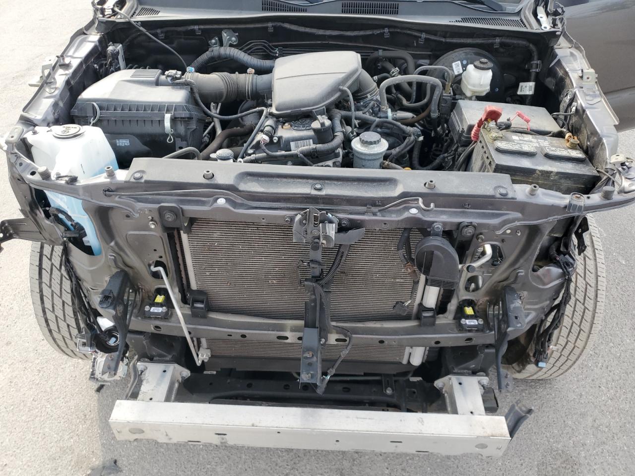 2020 Toyota Tacoma VIN 5TFRX5GNXLX176776 Copart auction photo, stripped damage thumbnail 11