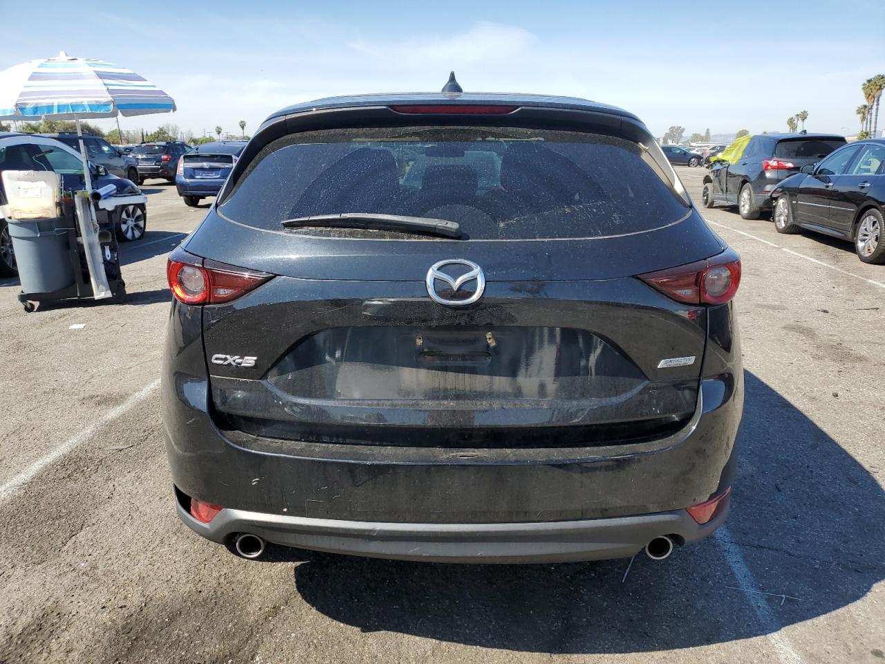2018 Mazda CX-5 VIN JM3KFACM4J0300242 Copart auction photo, front end / minor dent/scratches damage thumbnail 6