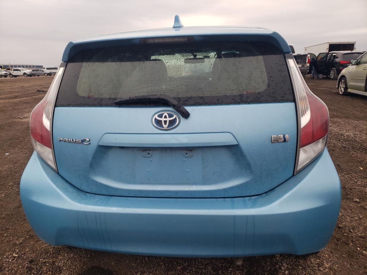 2015 Toyota Prius VIN JTDKDTB34F1091413 Copart auction photo, front end / mechanical damage thumbnail 6