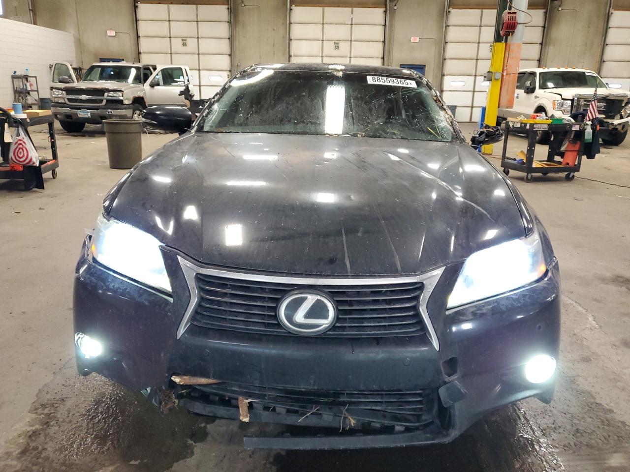 2013 Lexus GS VIN JTHBE1BL2D5014058 Copart auction photo, all over damage thumbnail 5