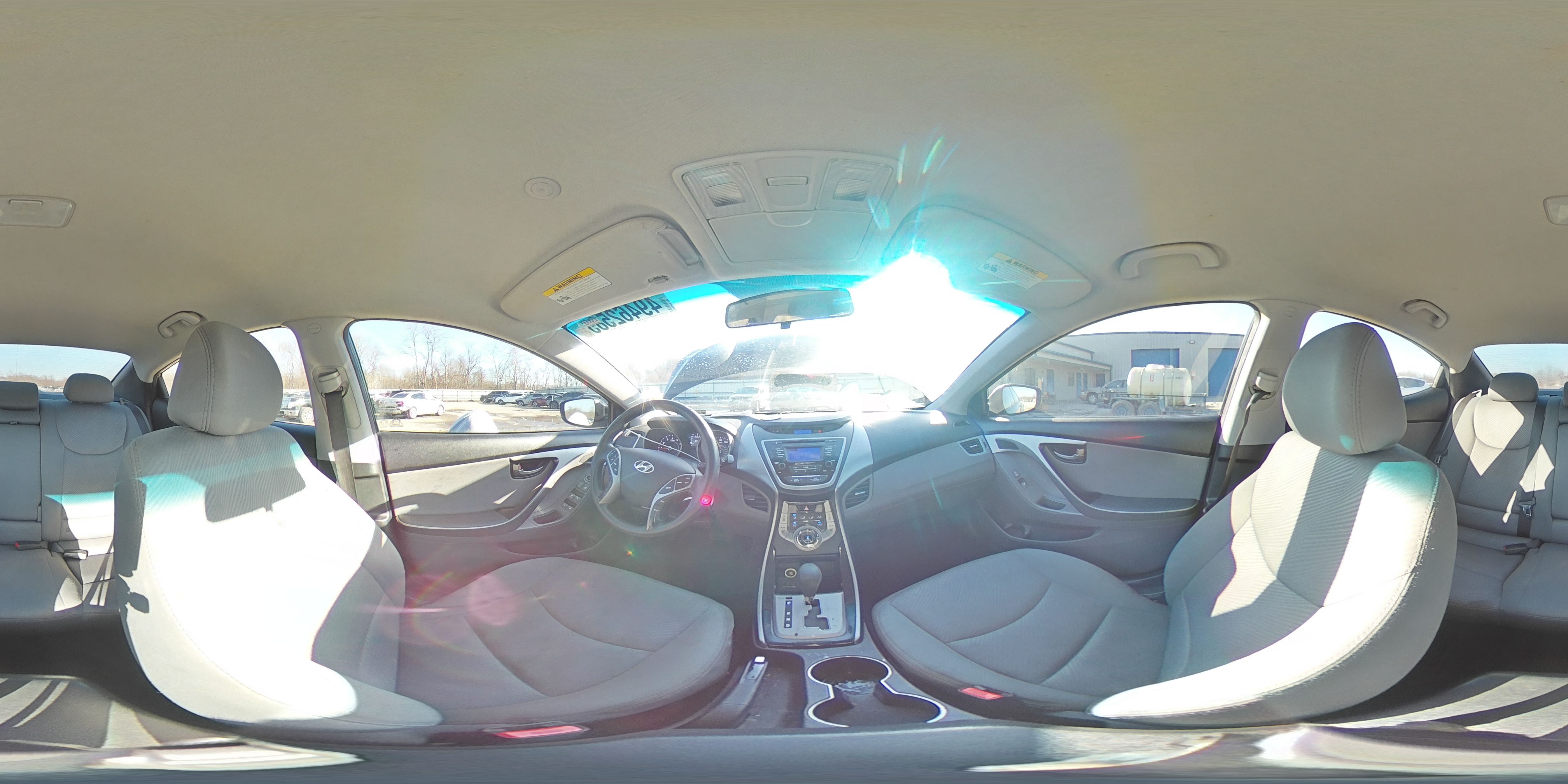 2013 Hyundai Elantra VIN 5NPDH4AE1DH429460 Copart auction photo, front end damage thumbnail 14
