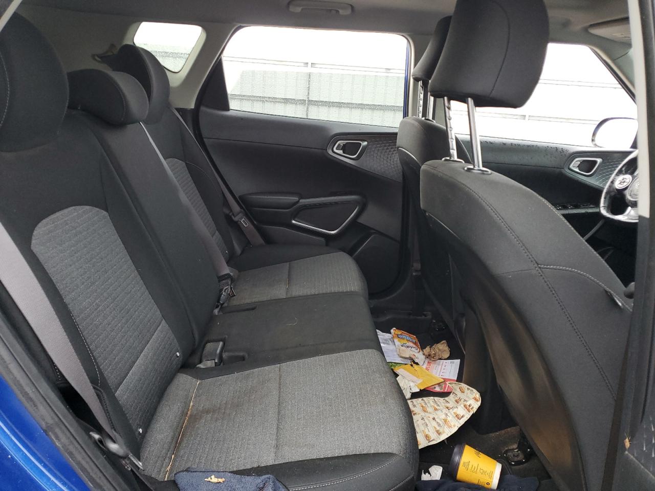 2021 KIA Soul VIN KNDJ63AU0M7750274 Copart auction photo, burn - engine damage thumbnail 11