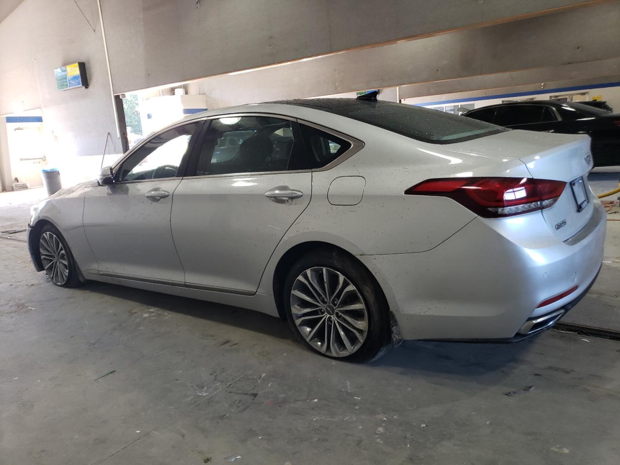 2015 Hyundai Genesis VIN KMHGN4JE3FU065228 Copart auction photo, frame damage / side damage thumbnail 2