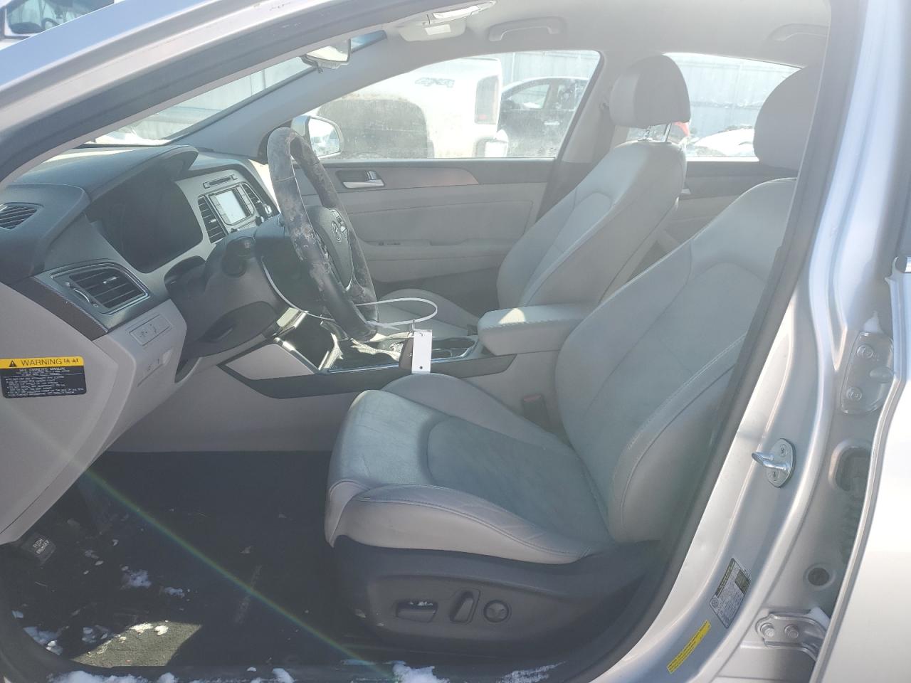 2015 Hyundai Sonata VIN 5NPE34AF3FH128901 Copart auction photo, front end damage thumbnail 7