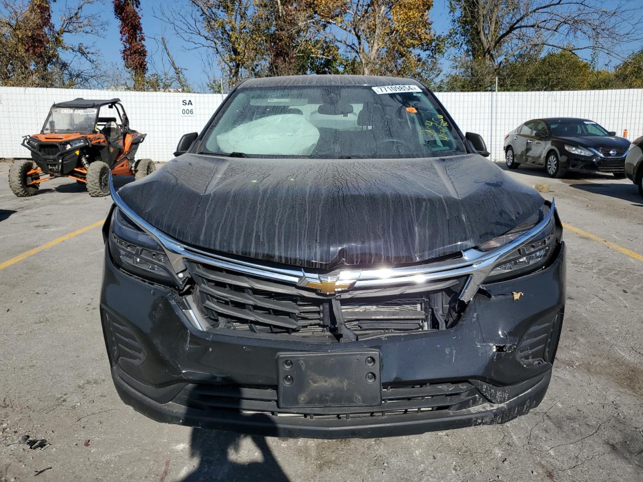 2022 Chevrolet Equinox VIN 2GNAX5EV9N6117843 Copart auction photo, front end damage thumbnail 5