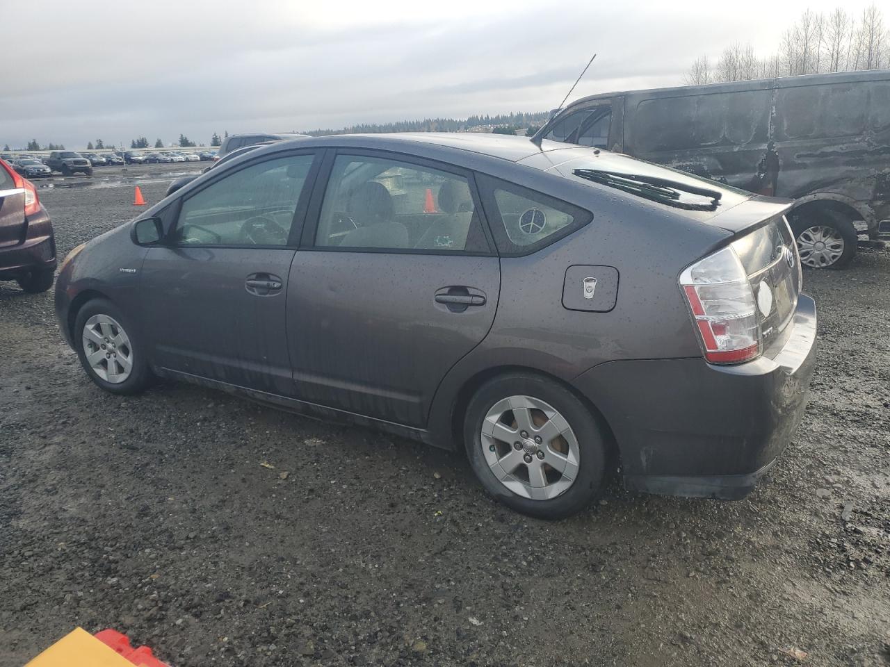 2006 Toyota Prius VIN JTDKB20U863183835 Copart auction photo, front end damage thumbnail 2