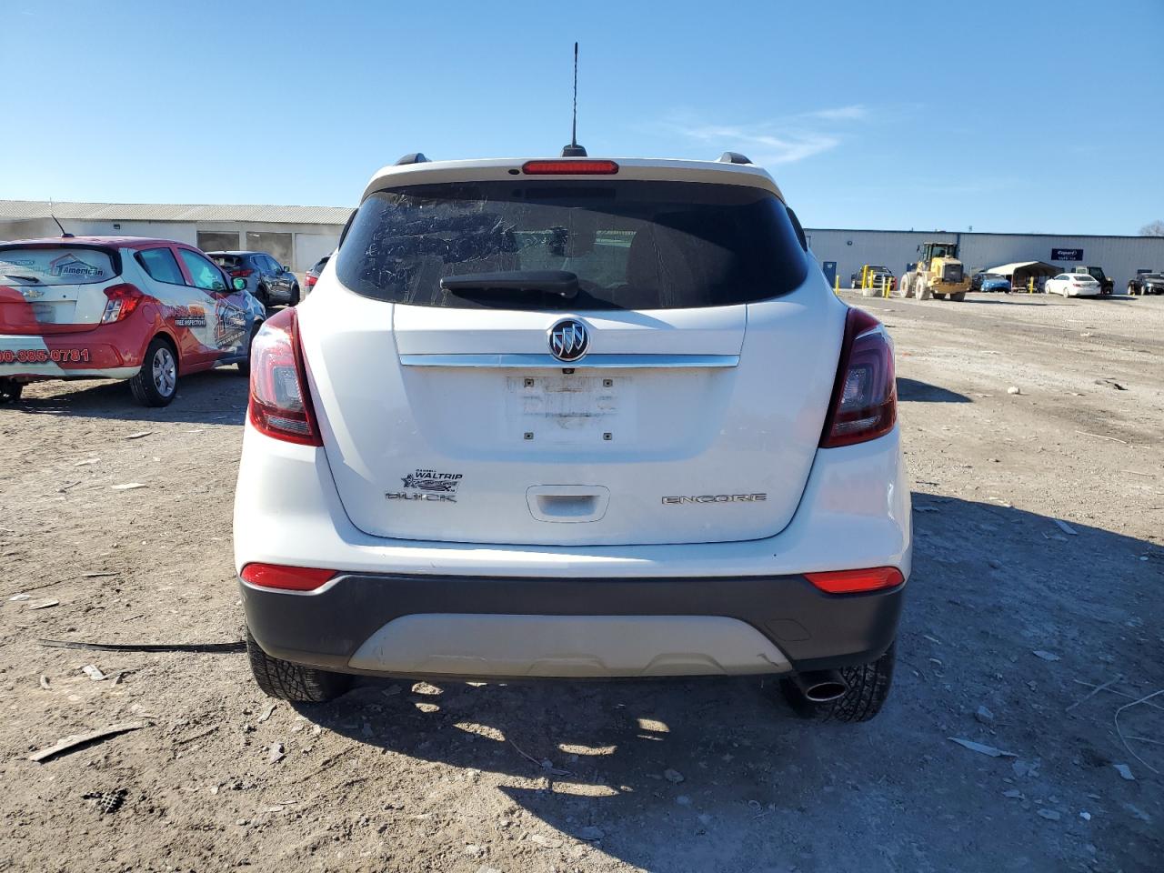 2018 Buick Encore VIN KL4CJBSBXJB691946 Copart auction photo, front end / undercarriage damage thumbnail 6