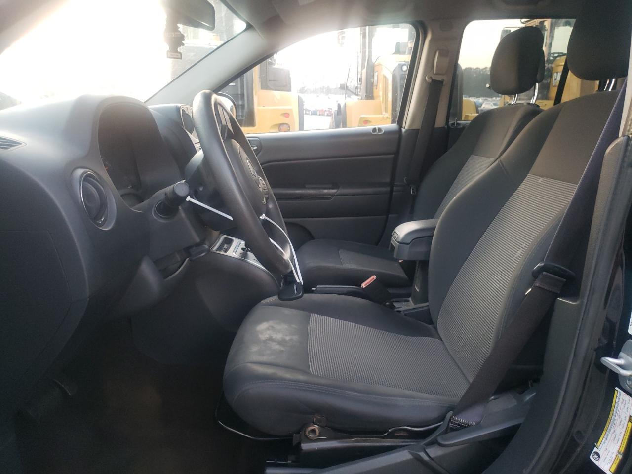 2014 Jeep Compass VIN 1C4NJCBB7ED581841 Copart auction photo, front end / undercarriage damage thumbnail 7