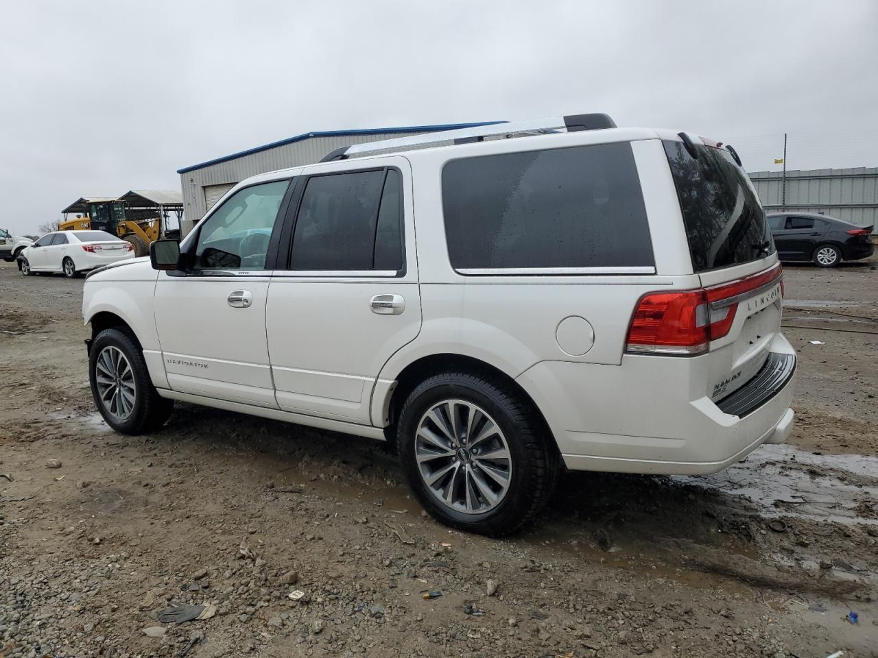 2017 Lincoln Navigator VIN 5LMJJ2HT1HEL05221 Copart auction photo, front end / side damage thumbnail 2