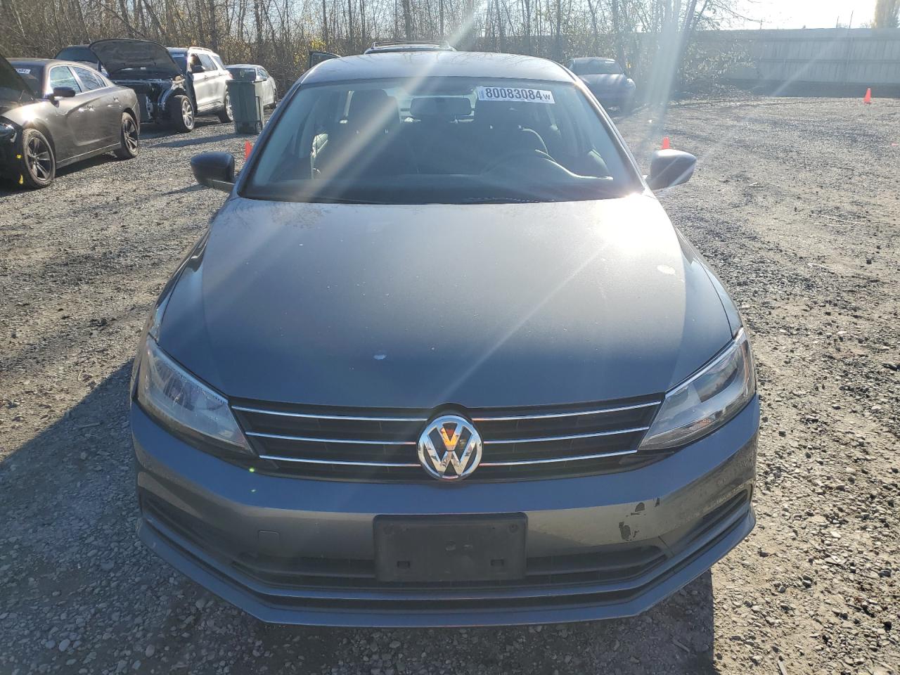 2015 Volkswagen Jetta VIN 3VW2K7AJ8FM303730 Copart auction photo, rear end / front end damage thumbnail 5
