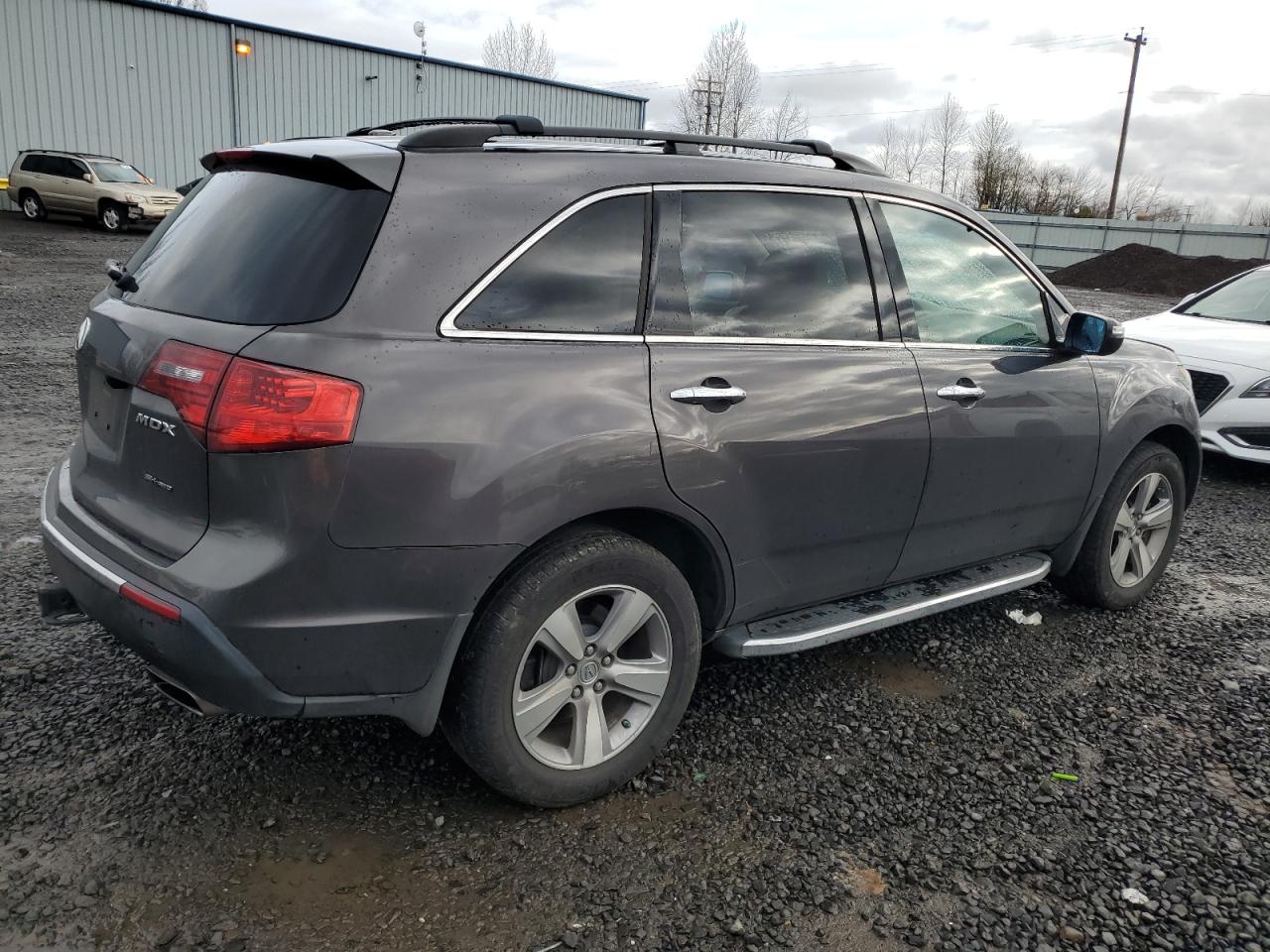 2010 Acura MDX VIN 2HNYD2H46AH513755 Copart auction photo, front end damage thumbnail 3