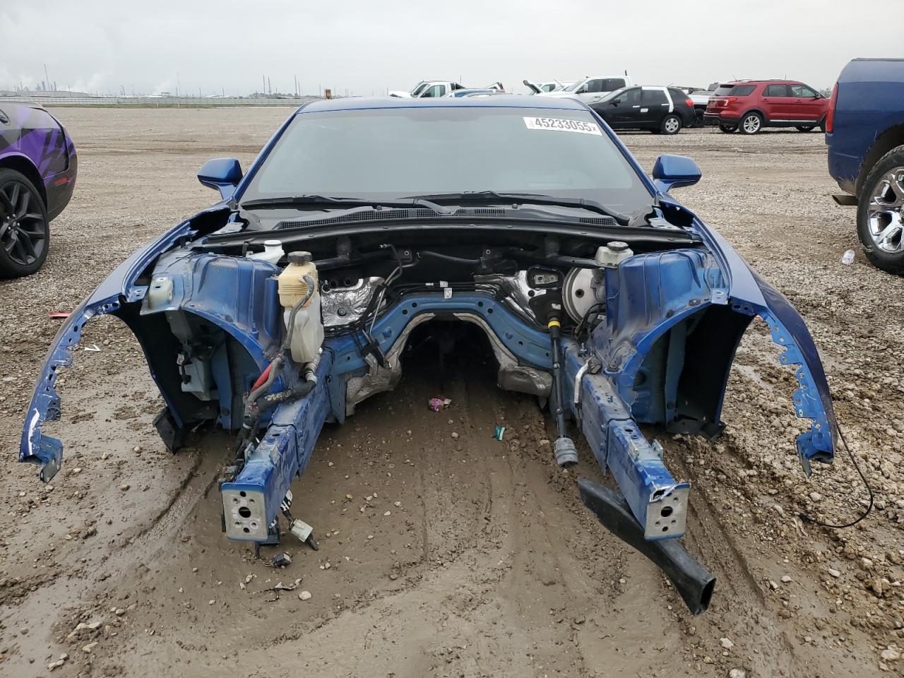 2018 Chevrolet Camaro VIN 1G1FK1R65J0160306 Copart auction photo, stripped / vandalism damage thumbnail 5