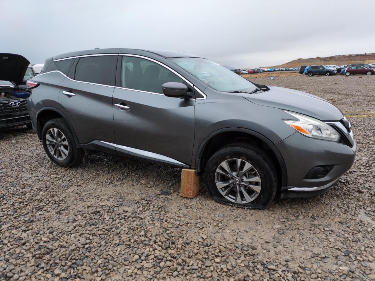 2017 Nissan Murano VIN 5N1AZ2MH1HN194215 Copart auction photo, front end damage thumbnail 4