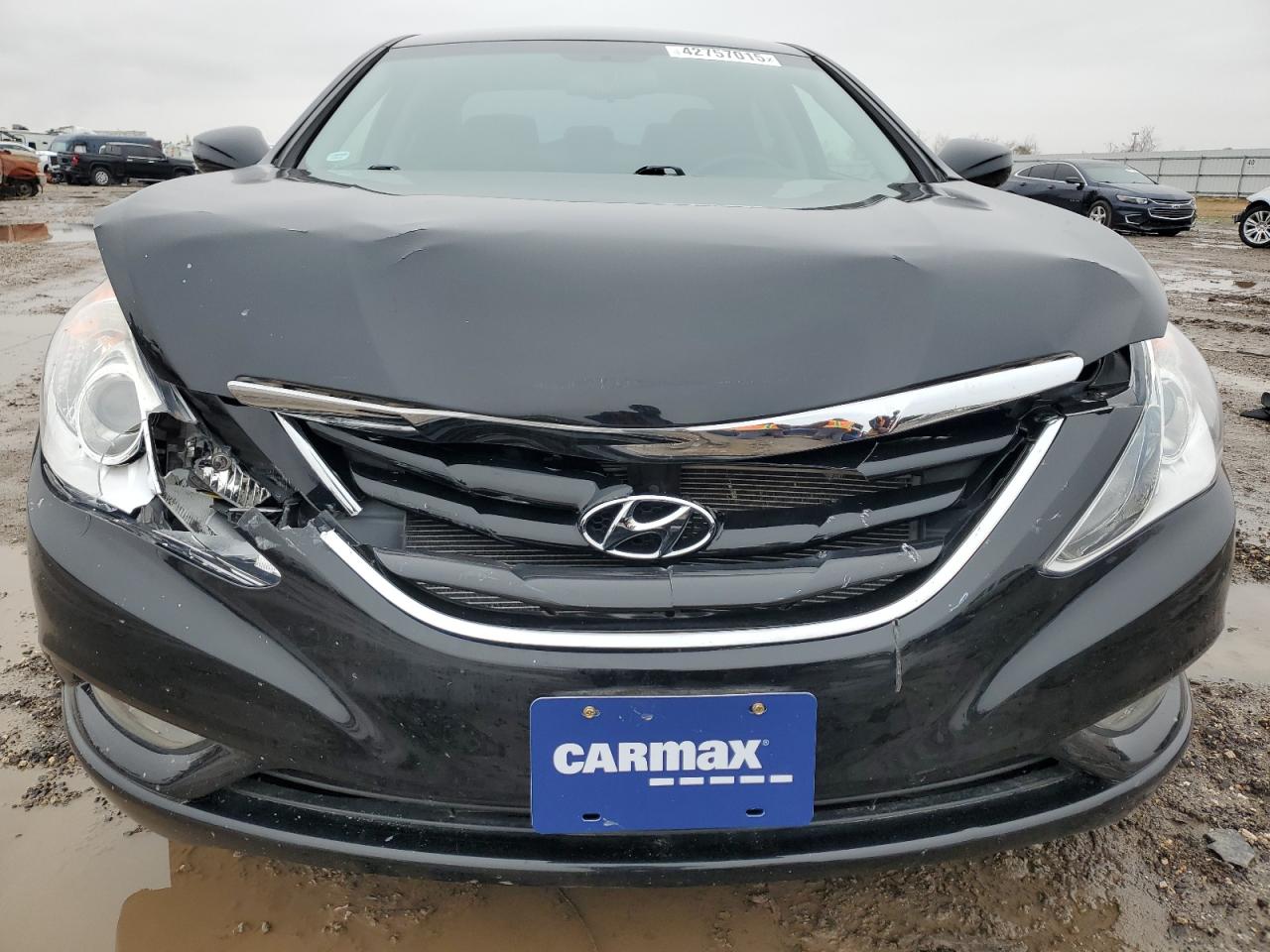 2013 Hyundai Sonata VIN 5NPEB4AC6DH731038 Copart auction photo, front end / minor dent/scratches damage thumbnail 5