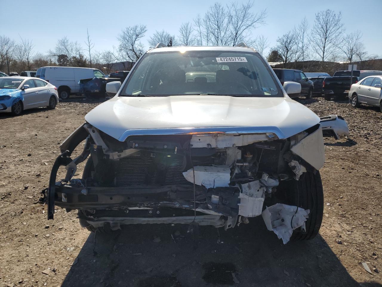 2015 Subaru Forester VIN JF2SJAHC2FH481598 Copart auction photo, front end damage thumbnail 5