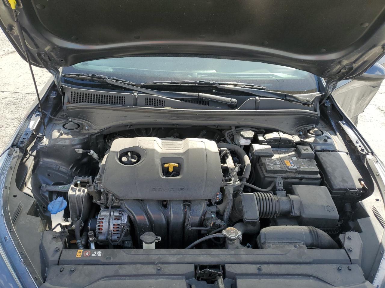 2023 KIA Forte VIN 3KPF24AD1PE544683 Copart auction photo, front end / side damage thumbnail 13