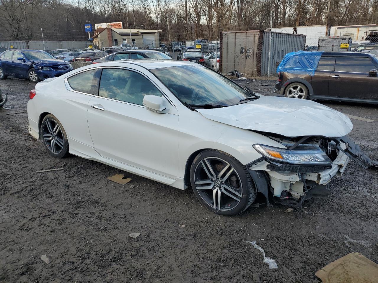 2016 Honda Accord VIN 1HGCT2B0XGA007346 Copart auction photo, front end damage thumbnail 4