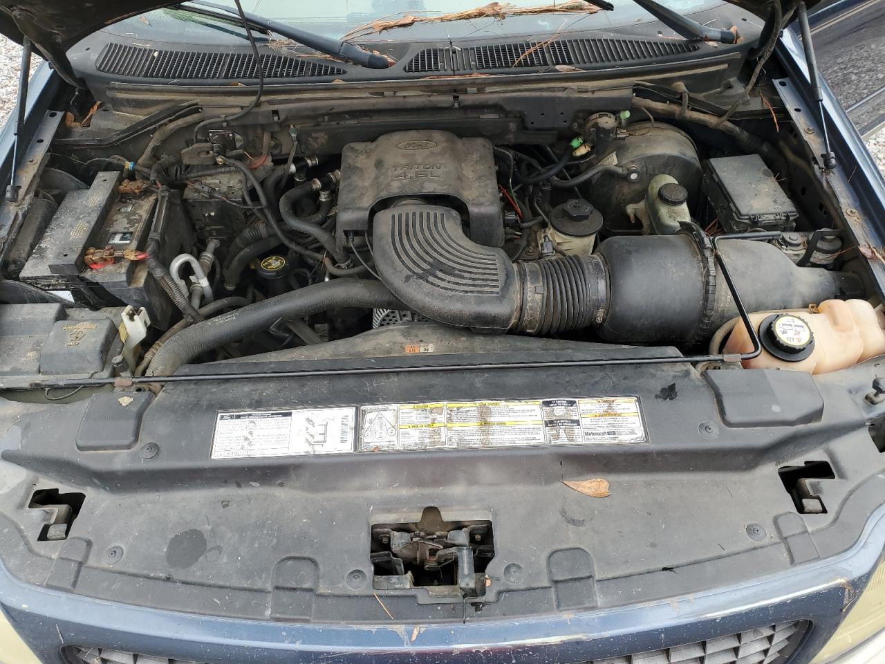 2002 Ford Expedition VIN 1FMRU17W92LA23415 Copart auction photo, side damage thumbnail 12