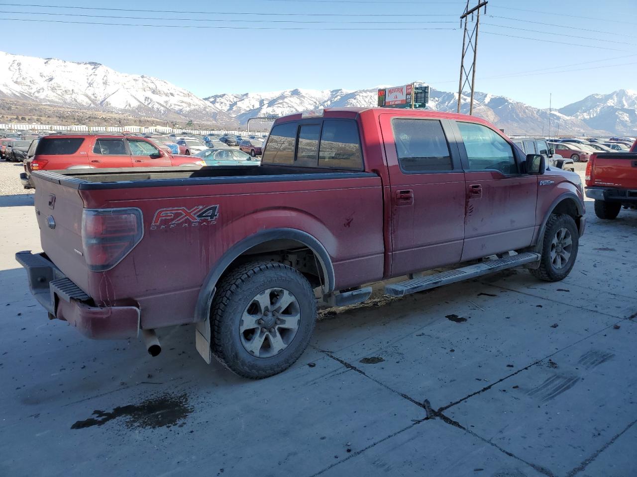 2013 Ford F-150 VIN 1FTFW1EF8DKF37009 Copart auction photo, front end damage thumbnail 3