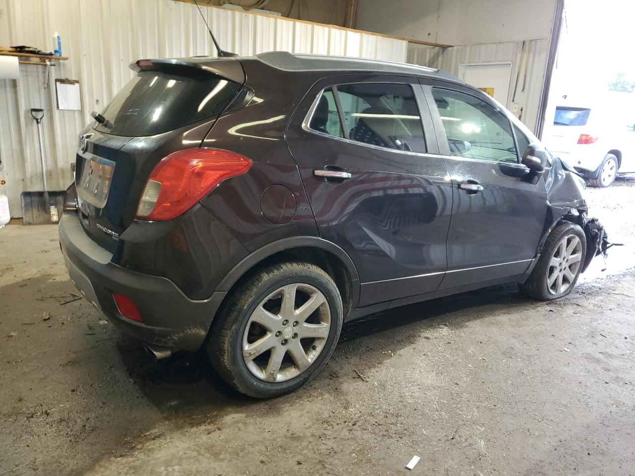 2014 Buick Encore VIN KL4CJGSB8EB734831 Copart auction photo, front end / minor dent/scratches damage thumbnail 3