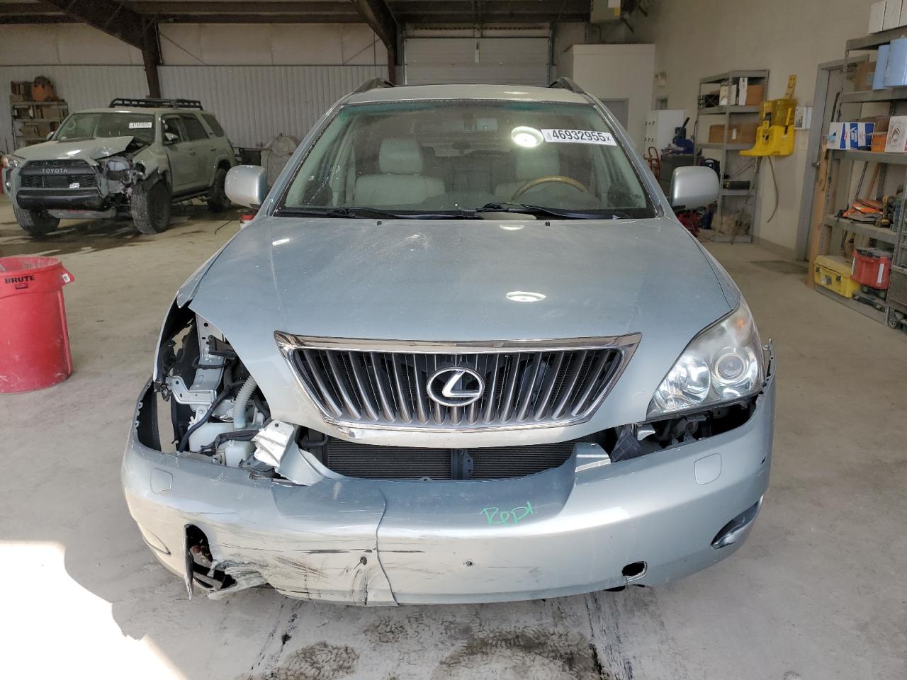 2009 Lexus RX VIN 2T2HK31U29C107646 Copart auction photo, front end / minor dent/scratches damage thumbnail 5