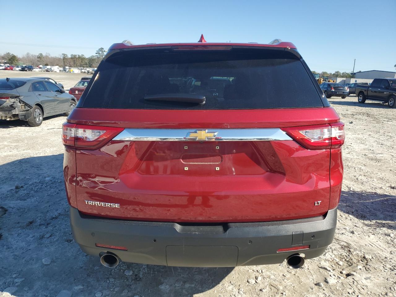 2018 Chevrolet Traverse VIN 1GNERGKW7JJ121259 Copart auction photo, front end damage thumbnail 6