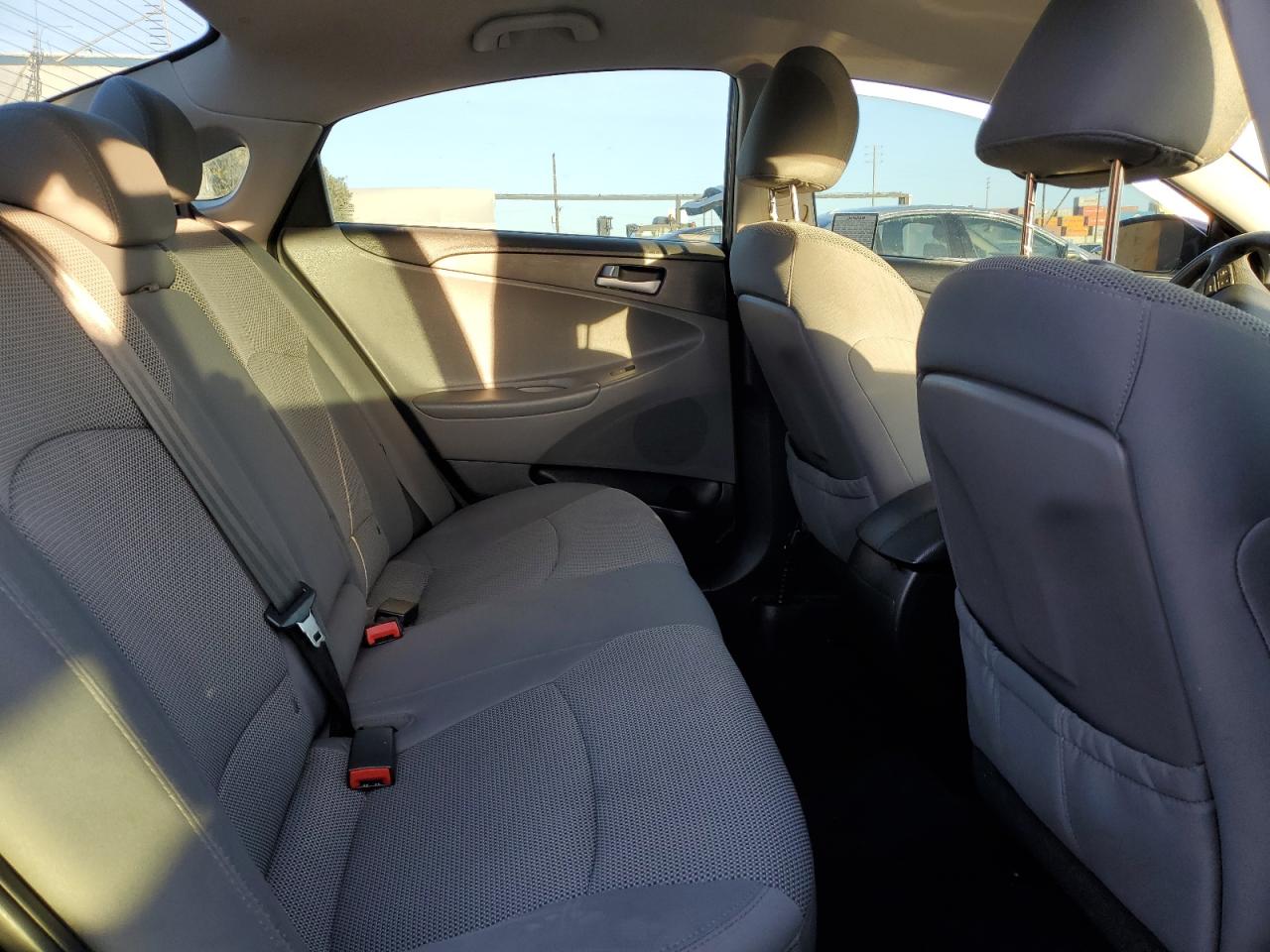 2014 Hyundai Sonata VIN 5NPEB4AC5EH874953 Copart auction photo, vandalism / stripped damage thumbnail 10