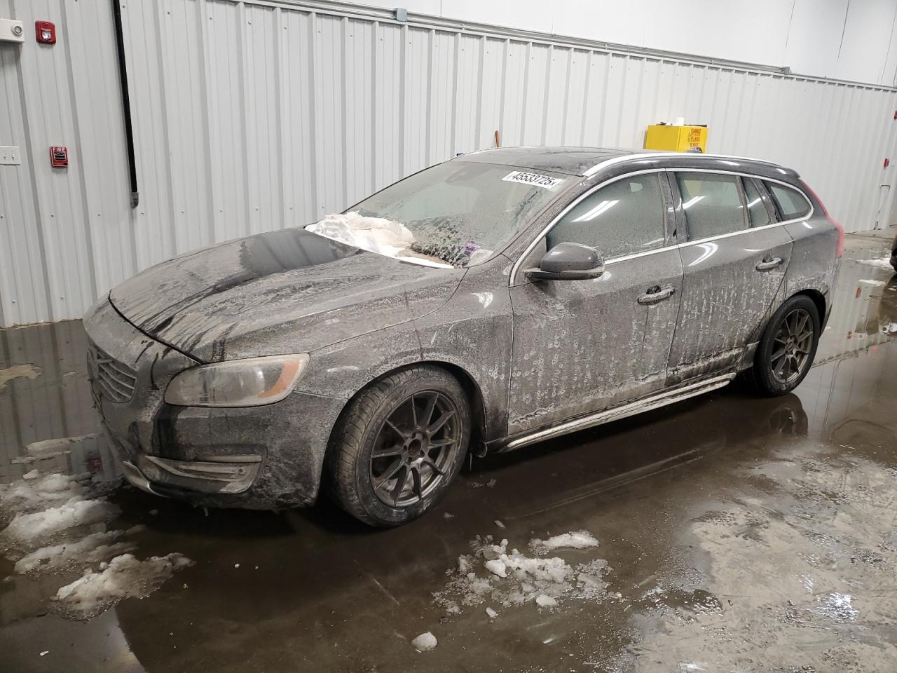 2015 Volvo V60 VIN YV126MEB0F1188606 - Copart auction photo