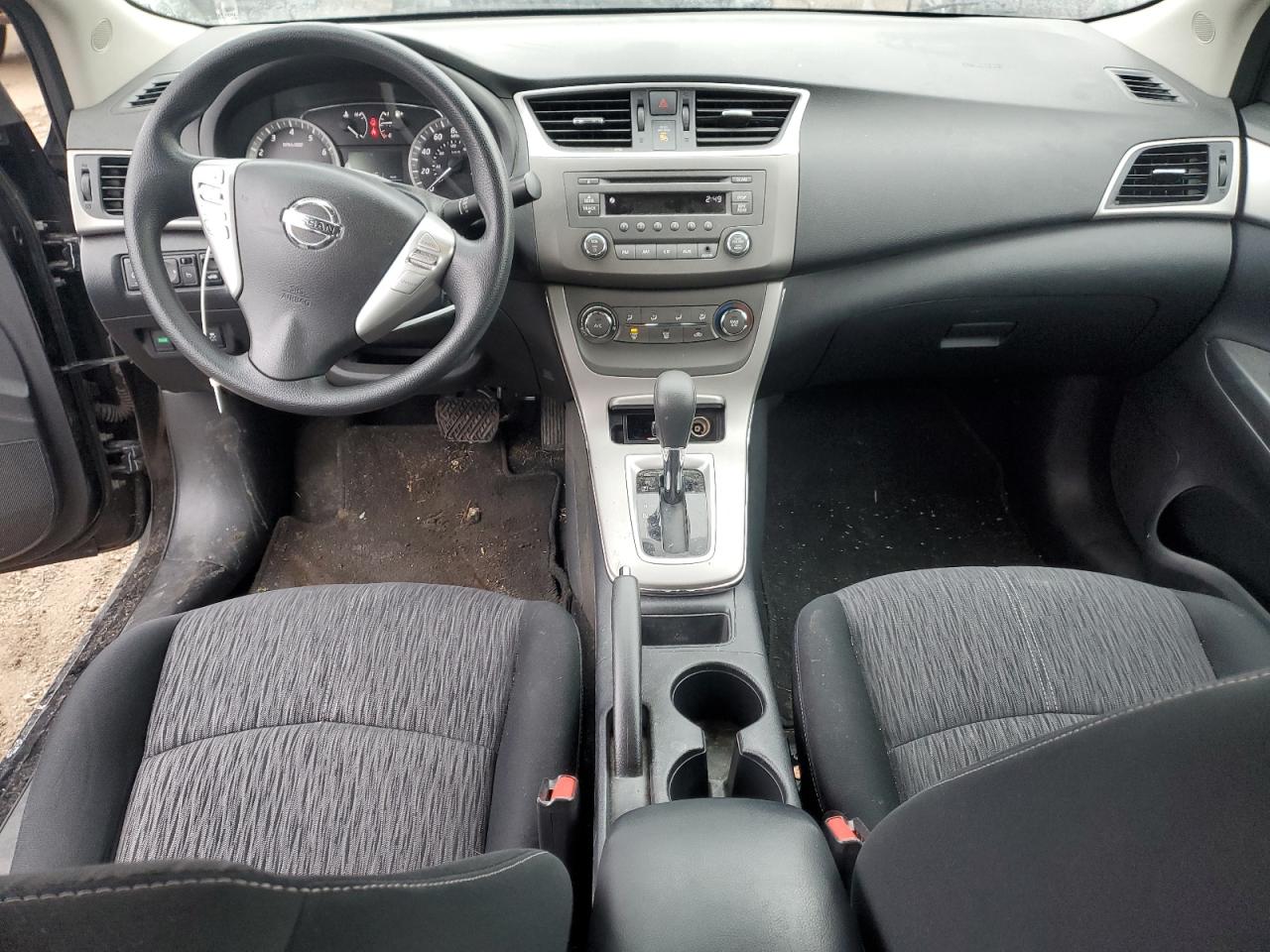 2014 Nissan Sentra VIN 3N1AB7AP5EY290755 Copart auction photo, front end / minor dent/scratches damage thumbnail 8