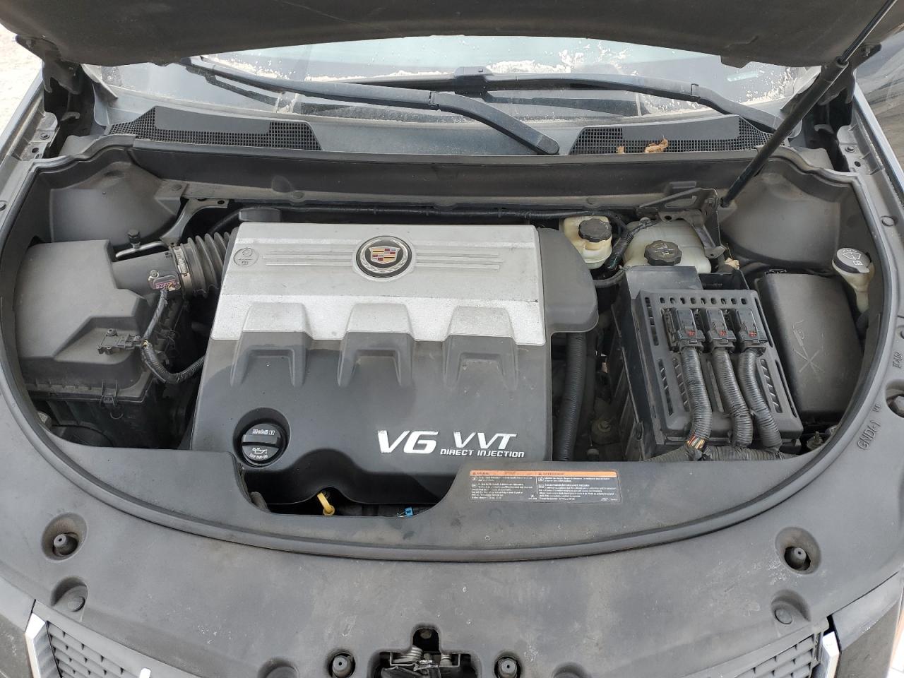 2010 Cadillac SRX VIN 3GYFNEEY5AS557336 Copart auction photo, normal wear damage thumbnail 12