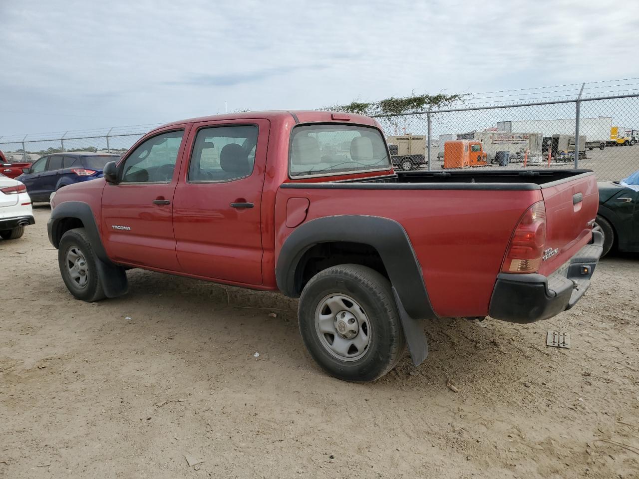 2013 Toyota Tacoma VIN 5TFJU4GN9DX040625 Copart auction photo, front end / rear end damage thumbnail 2