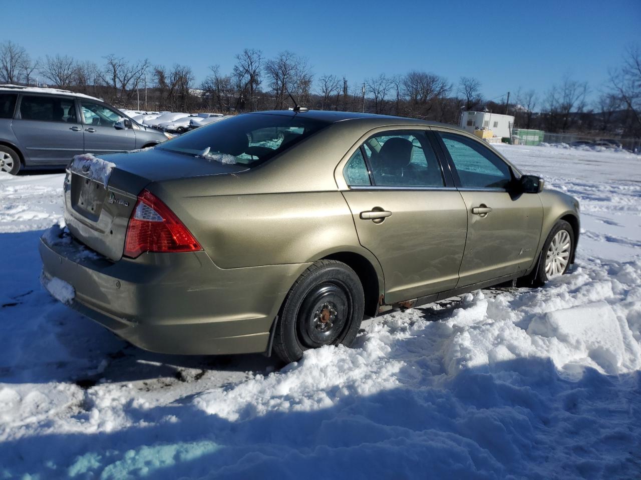2012 Ford Fusion VIN 3FADP0L37CR168294 Copart auction photo, rear end damage thumbnail 3