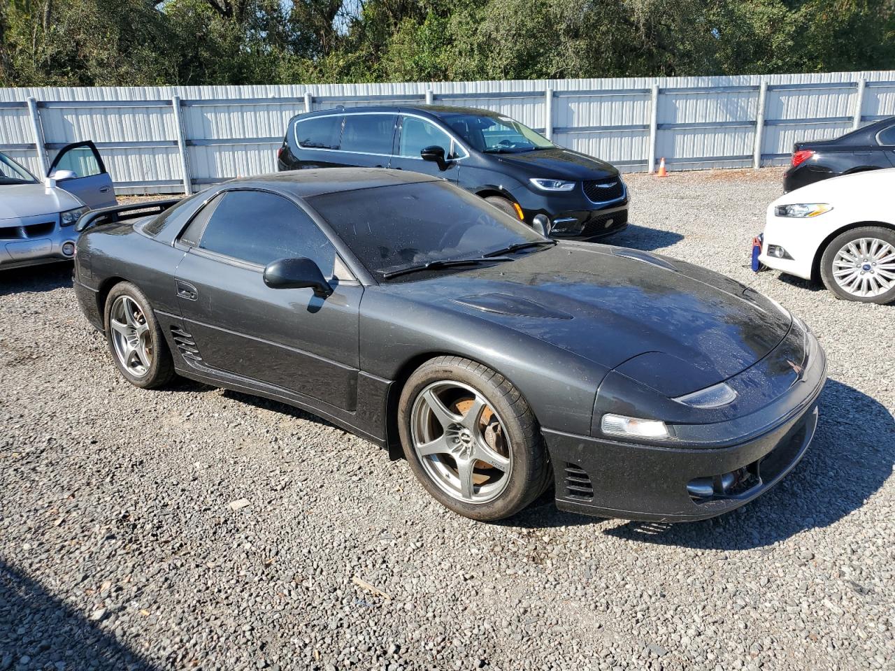1992 Mitsubishi 3000 GT VIN JA3XE74CXNY052868 Copart auction photo, water/flood damage thumbnail 4