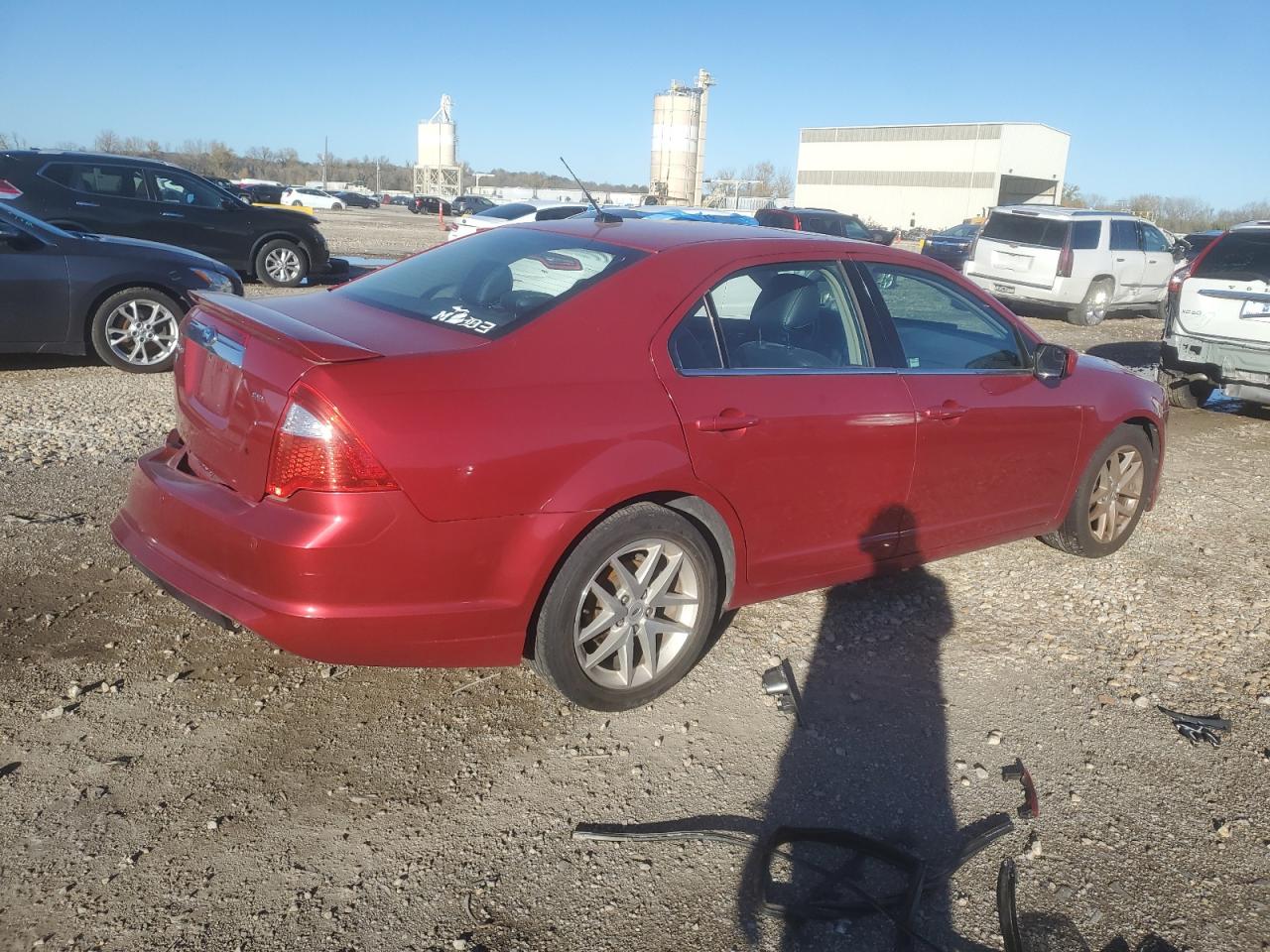 2012 Ford Fusion VIN 3FAHP0JA6CR183744 Copart auction photo, all over / rear end damage thumbnail 3