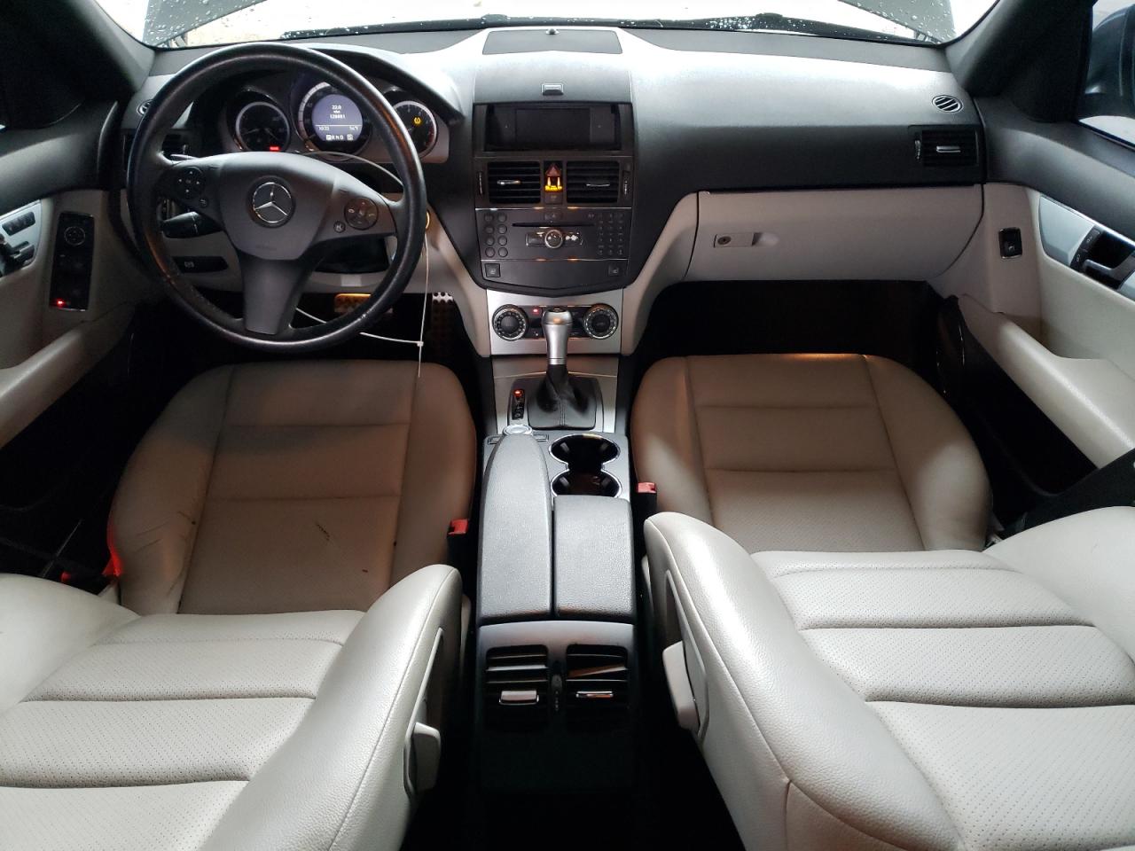 2009 Mercedes-Benz C-klasse VIN WDDGF54X69R069145 Copart auction photo, water/flood damage thumbnail 8
