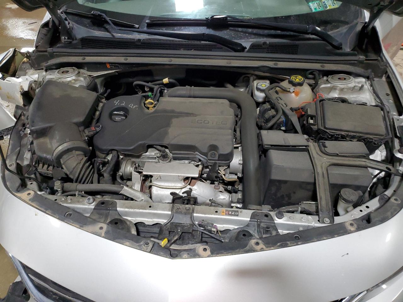 2018 Chevrolet Malibu VIN 1G1ZD5ST3JF177097 Copart auction photo, front end / side damage thumbnail 11