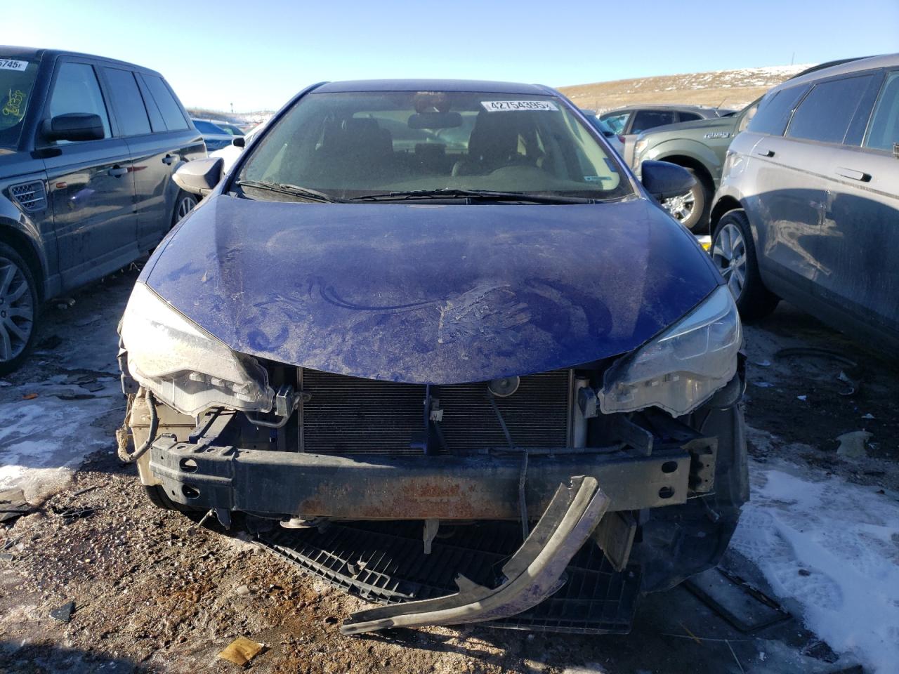 2017 Toyota Corolla VIN 2T1BURHE3HC871042 Copart auction photo, front end / minor dent/scratches damage thumbnail 5