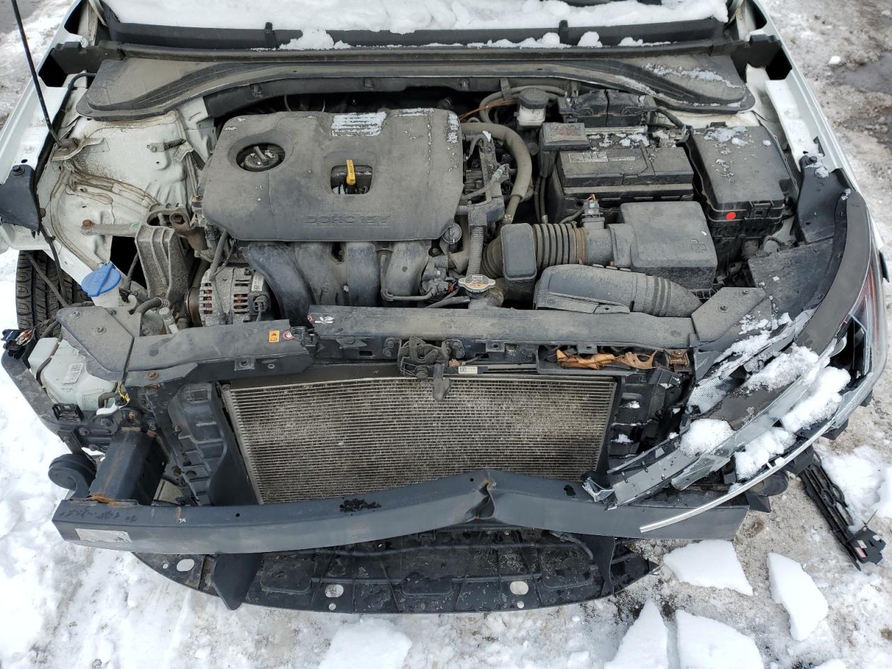 2020 Hyundai Elantra VIN 5NPD74LF4LH575925 Copart auction photo, front end / minor dent/scratches damage thumbnail 11