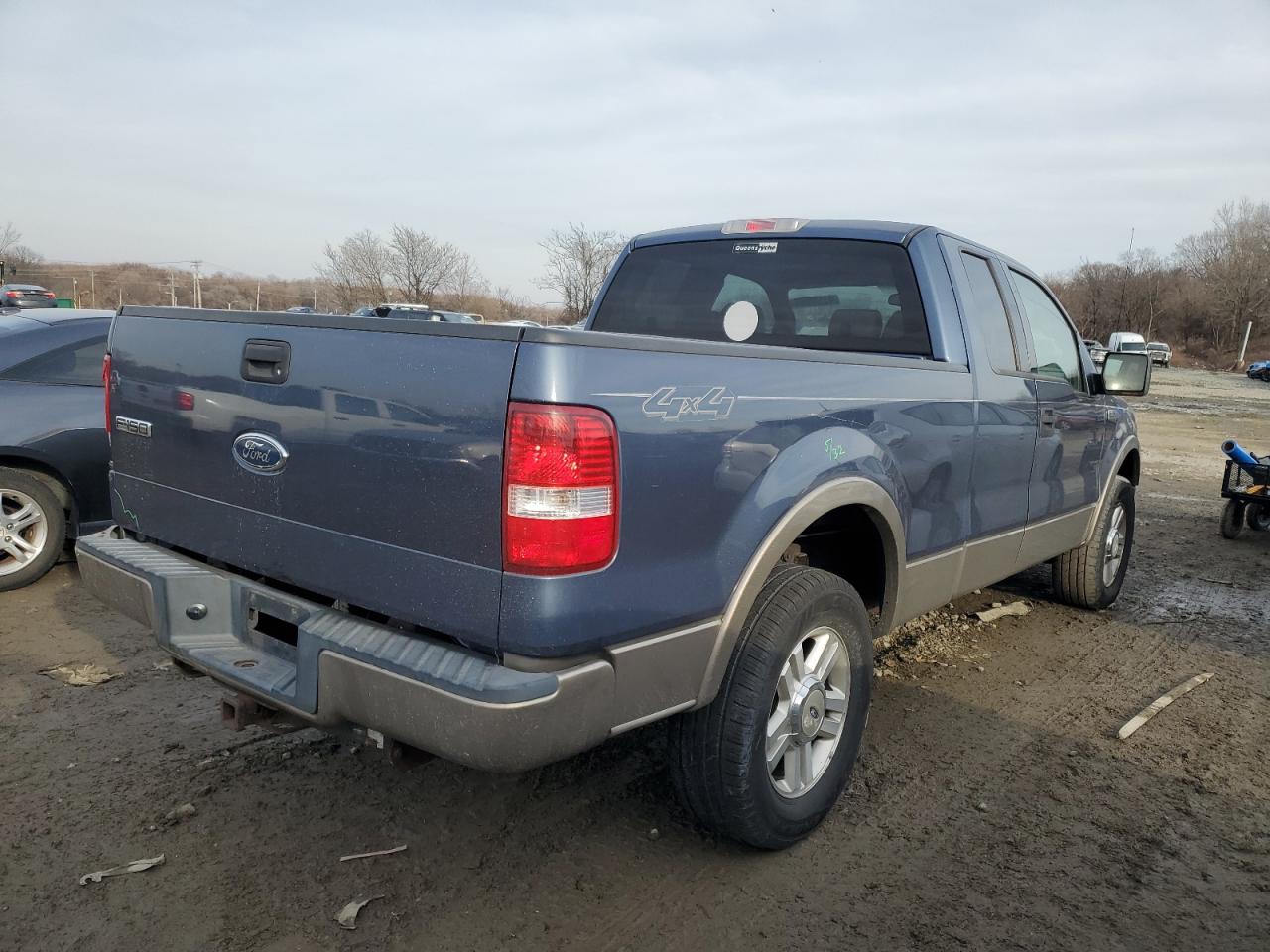 2004 Ford F-150 VIN 1FTPX14504NB23263 Copart auction photo, side damage thumbnail 3