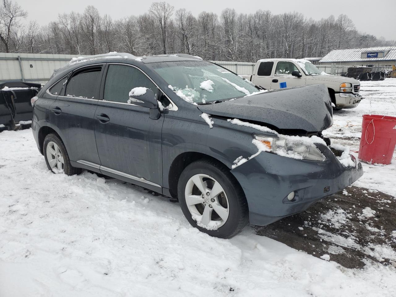 2011 Lexus RX VIN 2T2BK1BA0BC116639 Copart auction photo, front end damage thumbnail 4