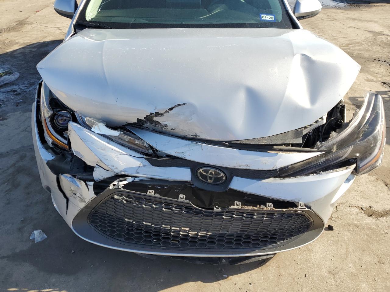 2020 Toyota Corolla VIN 5YFEPRAE6LP030842 Copart auction photo, front end damage thumbnail 12