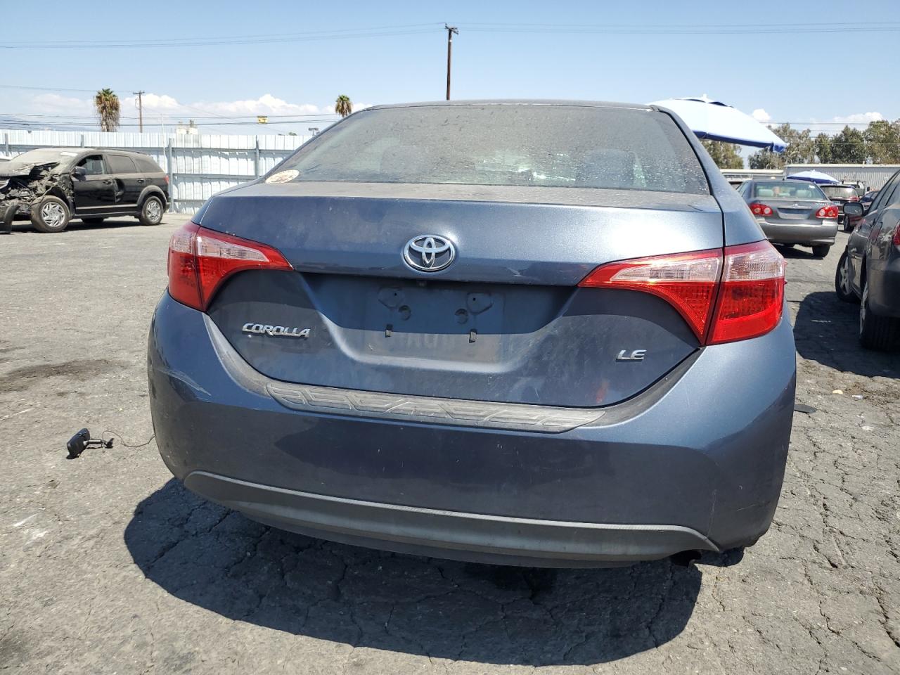 2019 Toyota Corolla VIN 5YFBURHE3KP894120 Copart auction photo, front end / side damage thumbnail 6