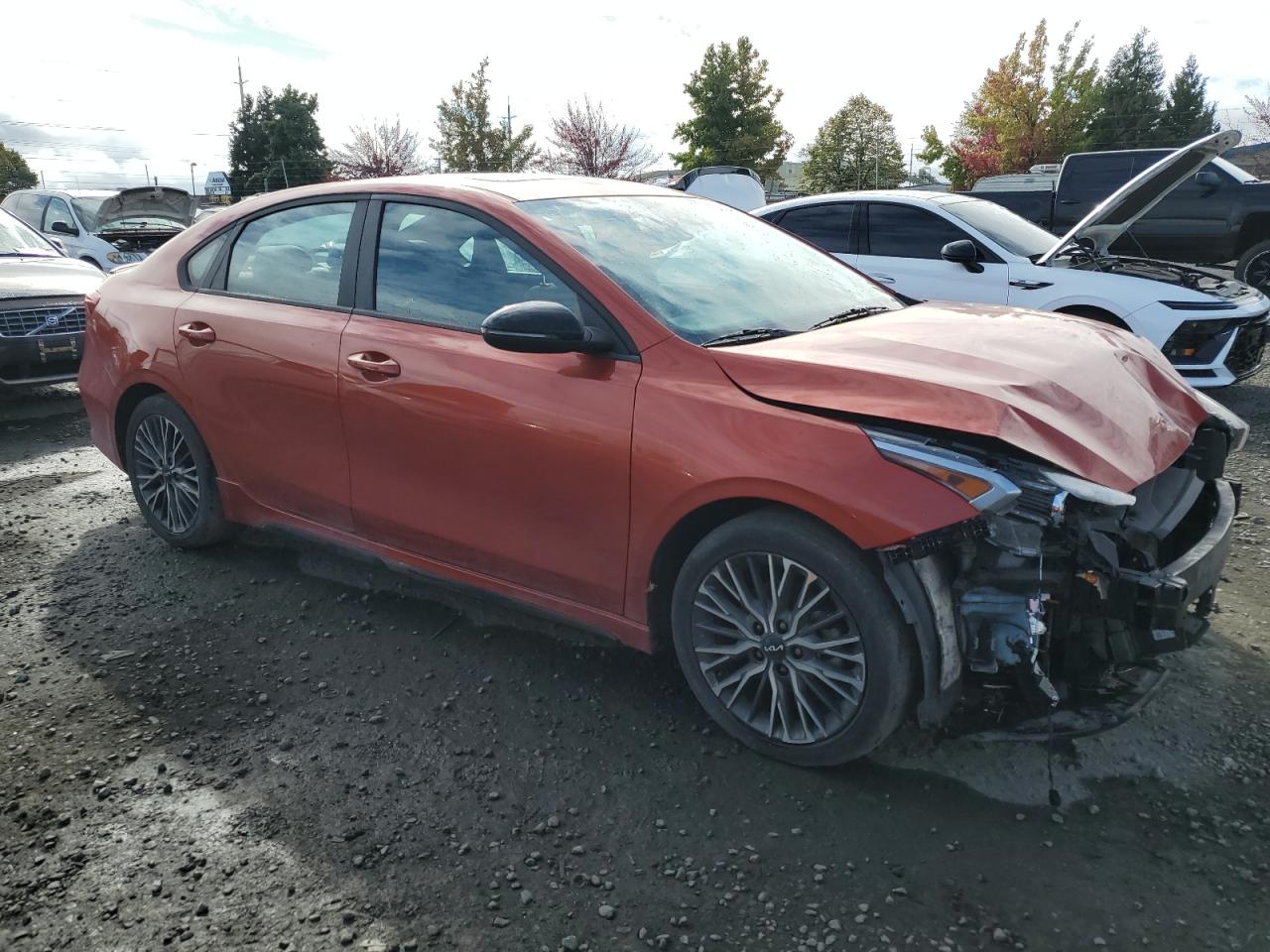 2023 KIA Forte VIN 3KPF54AD6PE525523 Copart auction photo, front end damage thumbnail 4