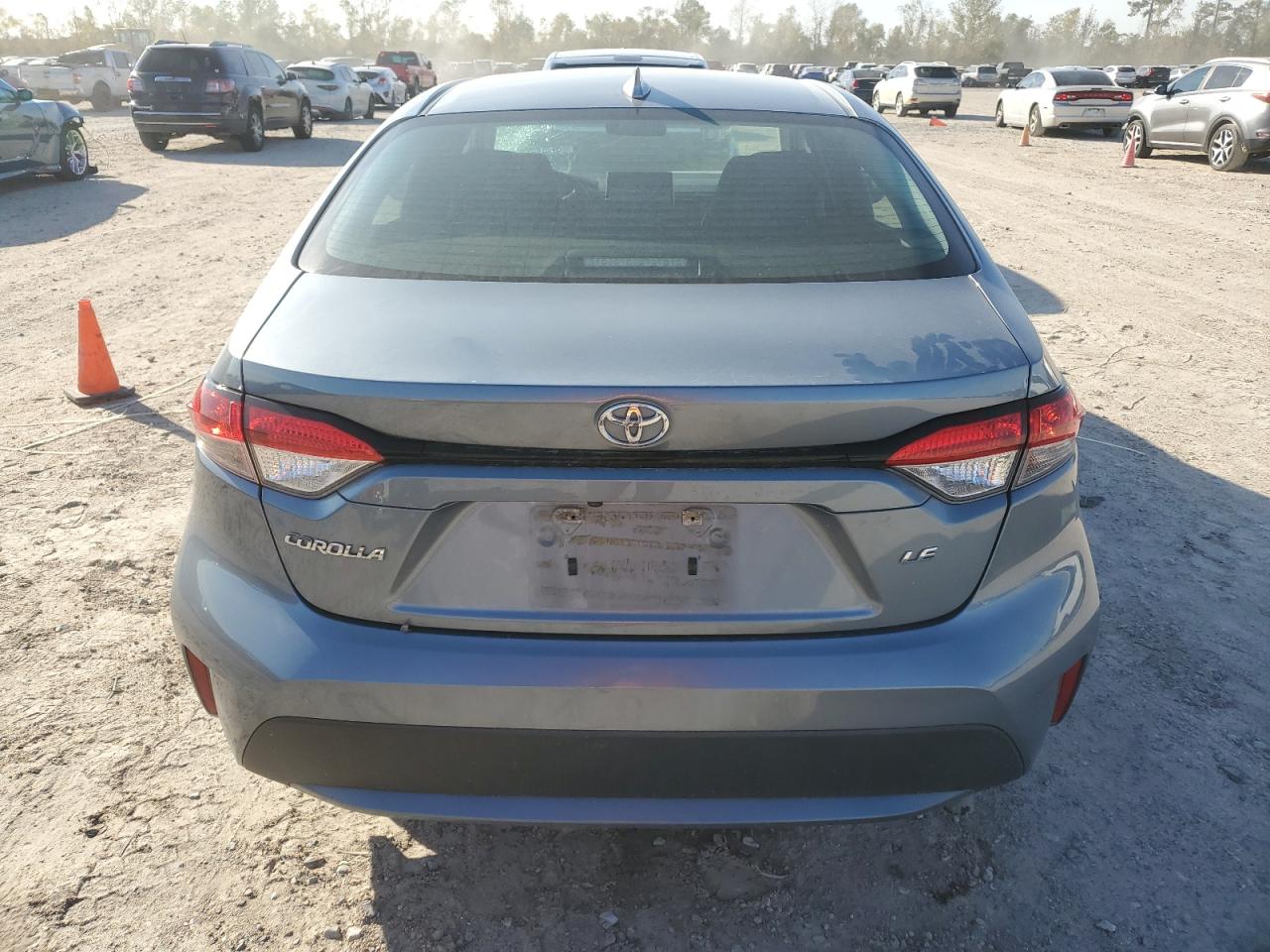 2021 Toyota Corolla VIN 5YFEPMAE2MP237328 Copart auction photo, front end damage thumbnail 6