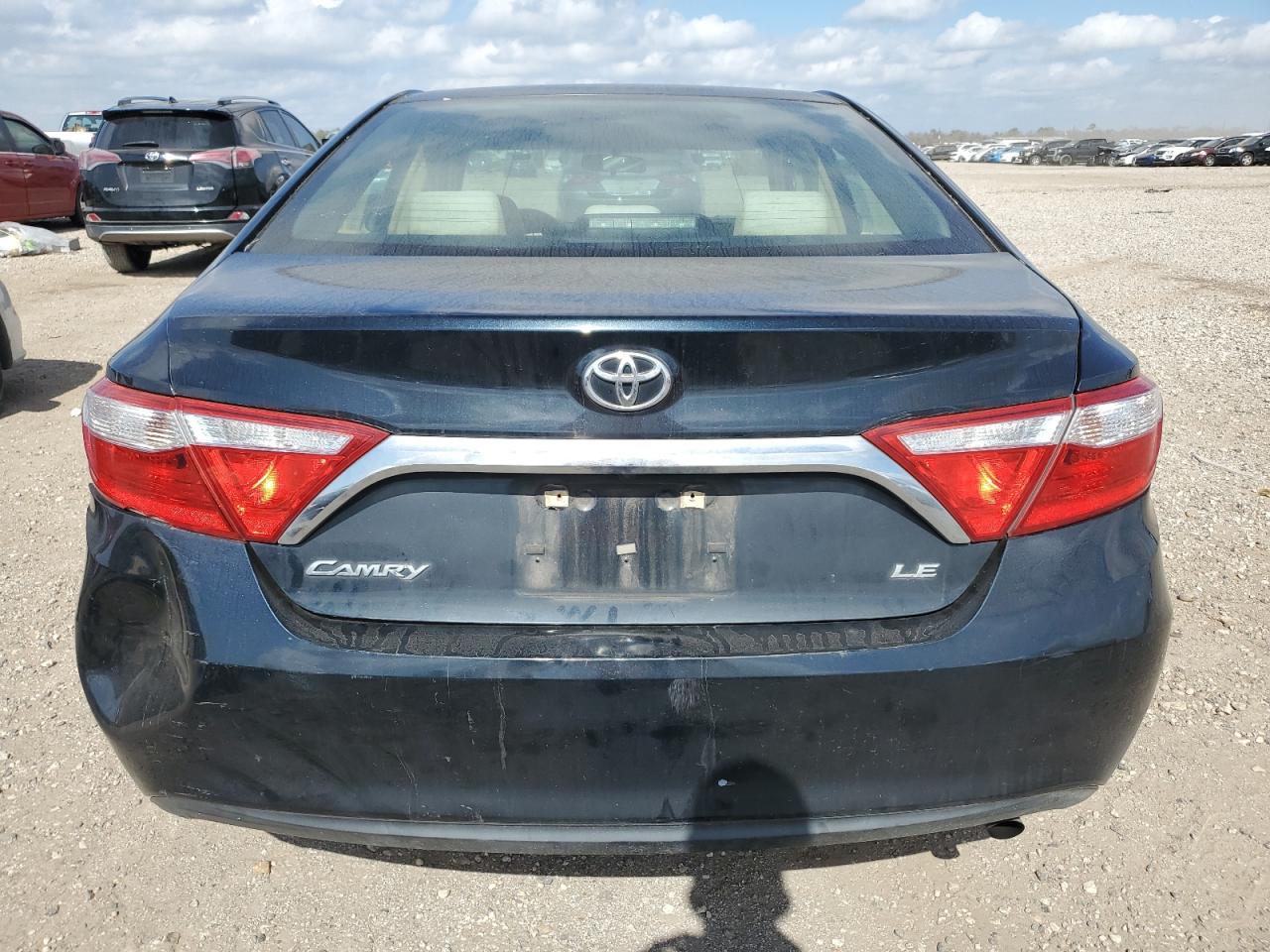 2015 Toyota Camry VIN 4T4BF1FKXFR514155 Copart auction photo, front end / side damage thumbnail 6