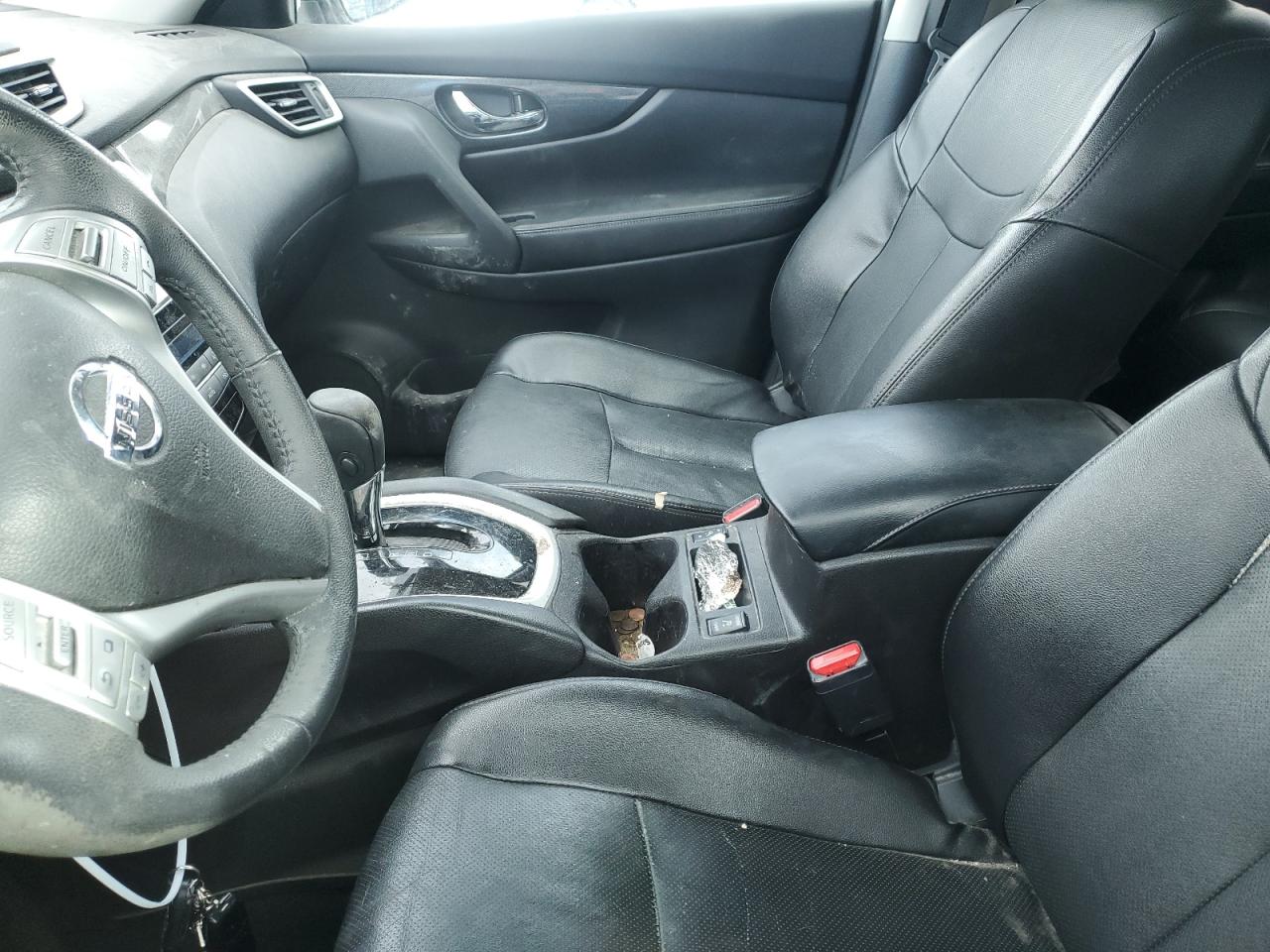 2016 Nissan Rogue VIN 5N1AT2MV5GC763925 Copart auction photo, front end / side damage thumbnail 7